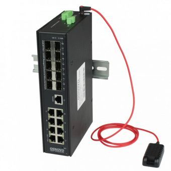 картинка РоЕ-коммутатор Osnovo SW-808010/ILS (port 90W, 720W) от магазина Охранных систем и видеонаблюдения