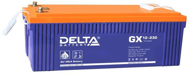 картинка DELTA battery GX 12-230 от магазина Охранных систем и видеонаблюдения