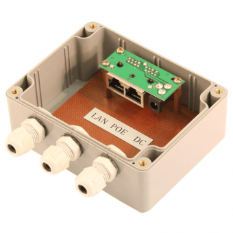 картинка Пассивный Fast Ethernet PoE-инжектор/PoE-сплиттер Osnovo Midspan-1/PW от магазина Охранных систем и видеонаблюдения
