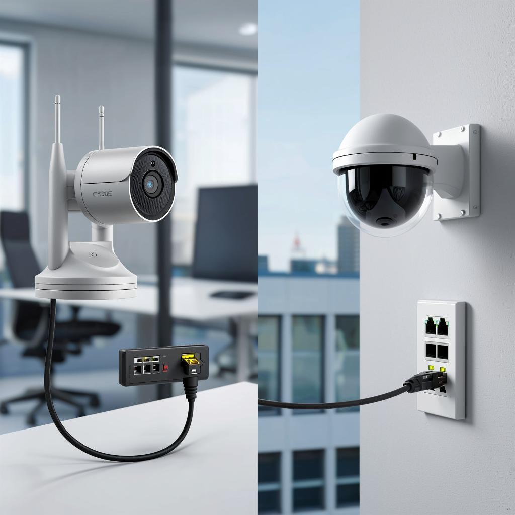 Беспроводная IP‑камера vs PoE: когда выбирать Wi‑Fi, а когда kabel