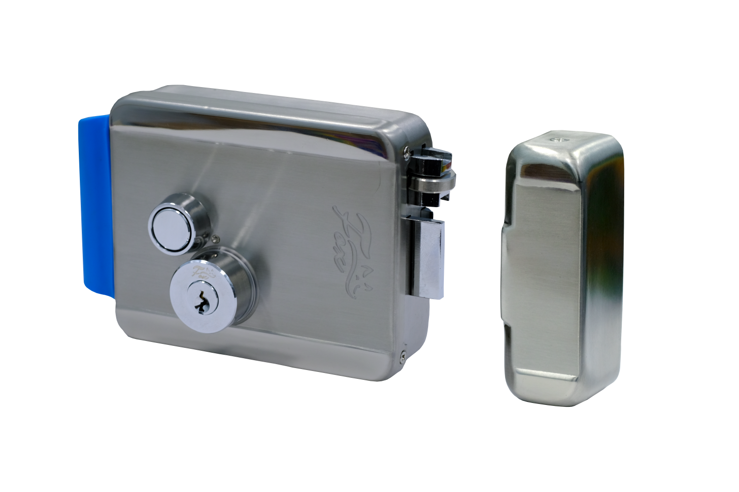 картинка Fox FX-2369 (Сталь) Электромеханический замок от магазина Охранных систем и видеонаблюдения