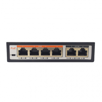 картинка PoE-коммутатор True IP TI-204P от магазина Охранных систем и видеонаблюдения