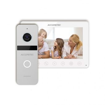 картинка Видеодомофон Accordtec AT-home7 WH-SL от магазина Охранных систем и видеонаблюдения