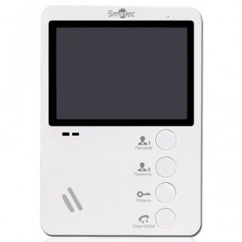 картинка Абонентский монитор Smartec ST-MS104-WT от магазина Охранных систем и видеонаблюдения