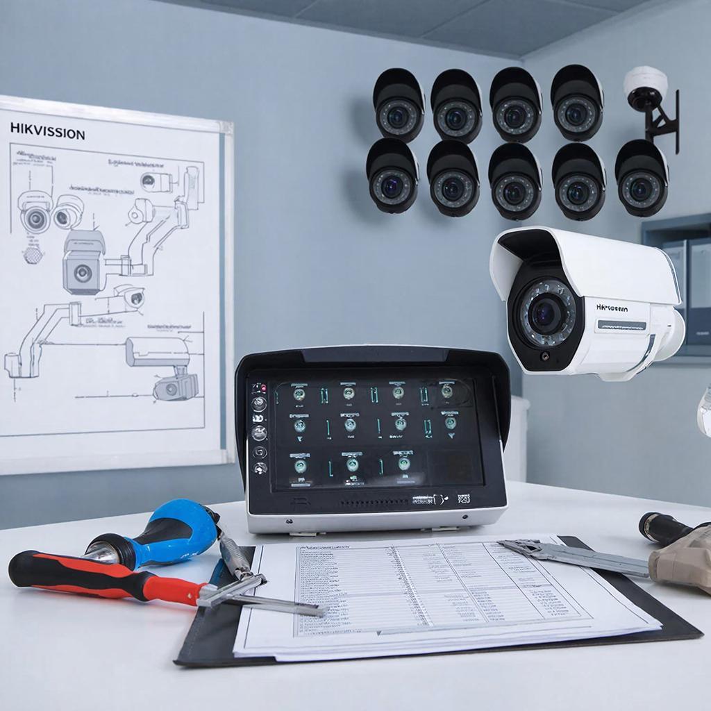 Контроль качества монтажа: чек-лист при приёмке системы Hikvision заказчиком
