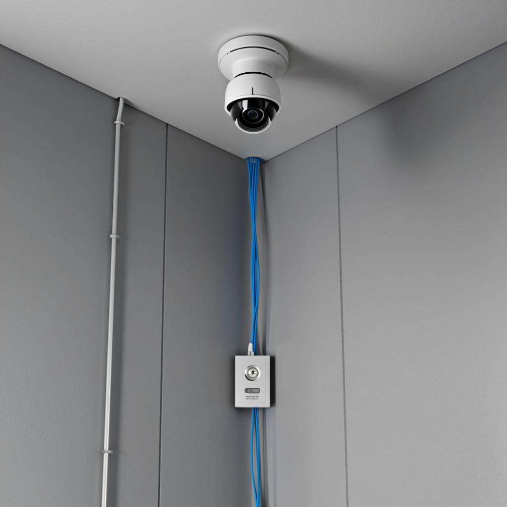 Монтаж по квартире: скрытая проводка для HiWatch