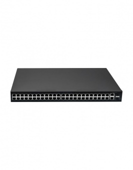 картинка PoE-коммутатор NST NS-SW-48F2G-P от магазина Охранных систем и видеонаблюдения