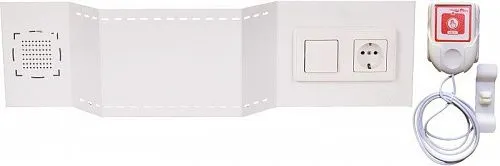 картинка MP-502W4 - консоль пациента - Оборудование палаты с переговорными устройствами / Система вызова персонала "HostCall-CMP" / ПАЛАТНАЯ СИГНАЛИЗАЦИЯ ДЛЯ ВЫЗОВА ПЕРСОНАЛА - от магазина Охранных систем и видеонаблюдения