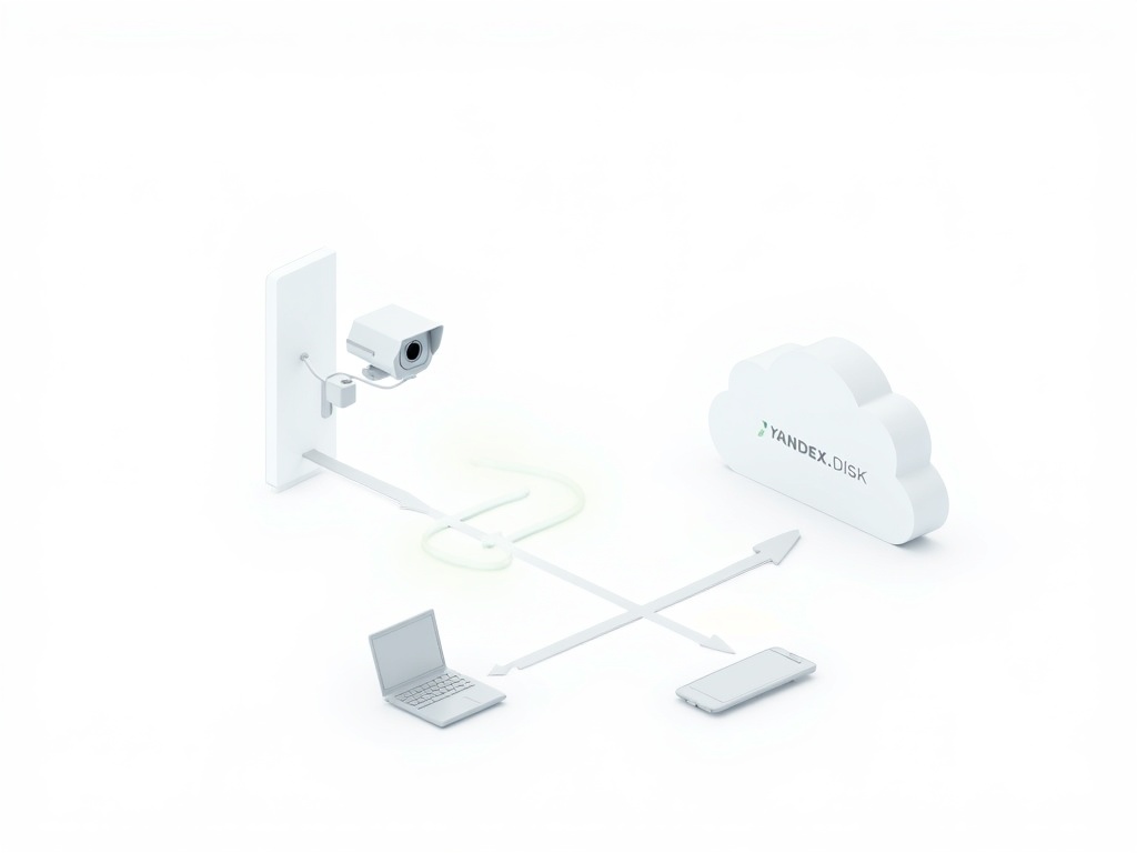 Пошаговый гайд по подключению камер iFlow к Yandex.Disk и облаку