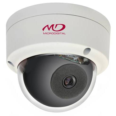 картинка Microdigital MDC-N7090FDN видеокамера IP купольная от магазина Охранных систем и видеонаблюдения