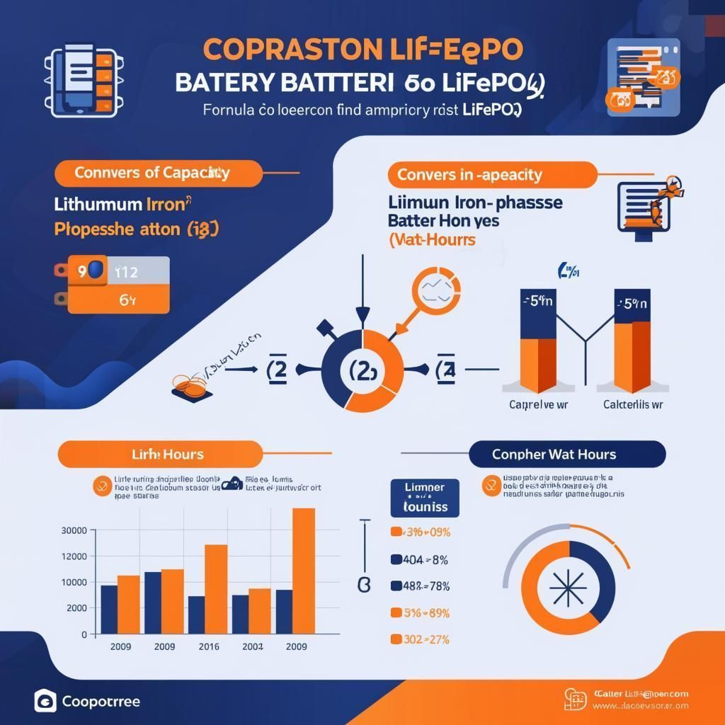 Перевод Ah в Wh для LiFePO4: простая формула и примеры расчёта