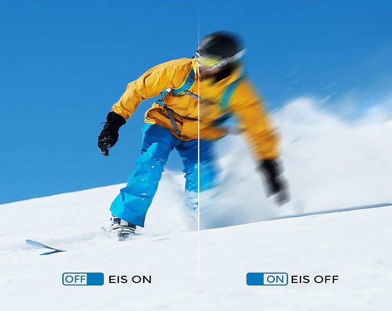 Эффективность электронной стабилизации изображения (EIS) в камерах Fox