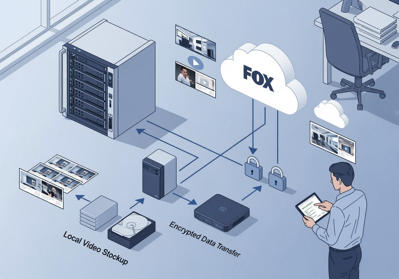 Как организовать резервное копирование видео с камер FOX: NAS, облако и локальные решения