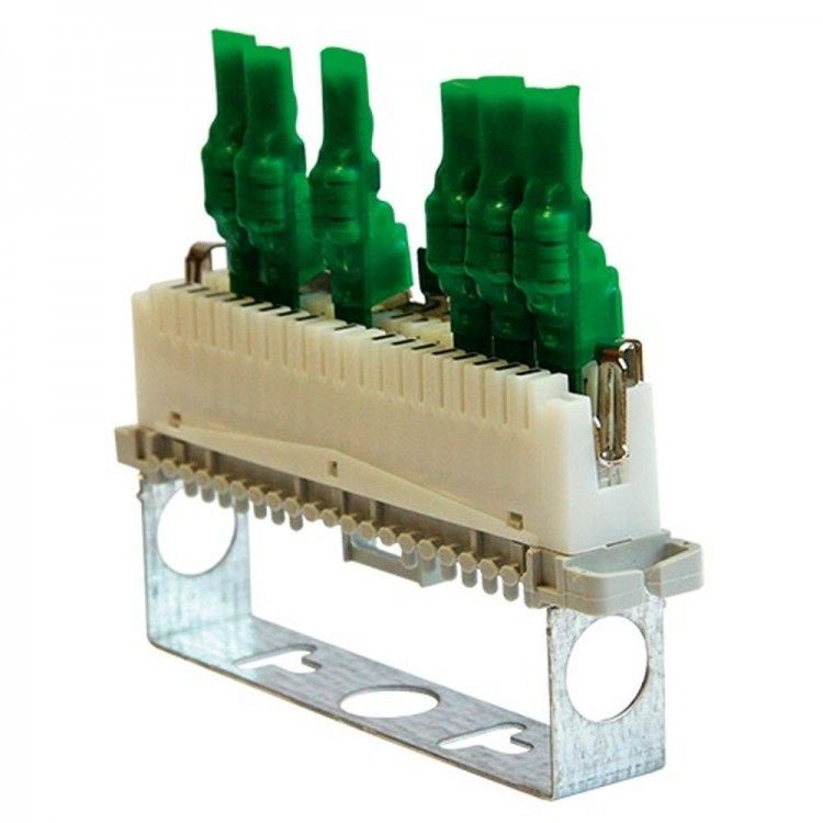 картинка Устройство защиты оборудования в линиях систем сигнализации кроссовое УЗЛ-СК-12 от магазина Охранных систем и видеонаблюдения