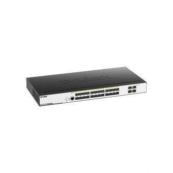 картинка Коммутатор D-Link DGS-3000-28XS/B1A от магазина Охранных систем и видеонаблюдения