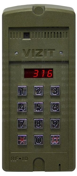 картинка БВД-316RCP Блок вызова от магазина Охранных систем и видеонаблюдения