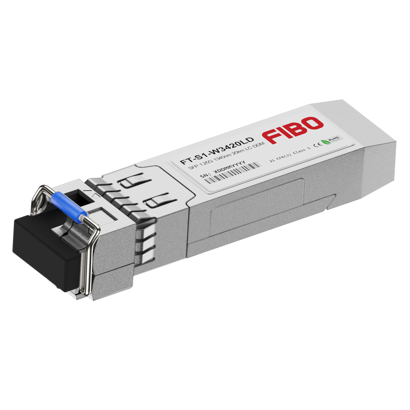 картинка 1000BASE-BX20-UA SFP модуль 1310/1490нм 20км от магазина Охранных систем и видеонаблюдения
