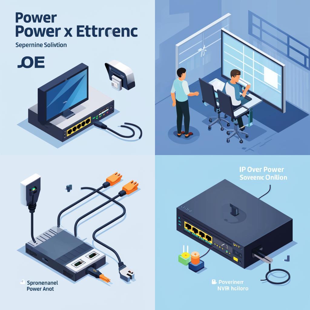 POE или отдельное питание: схема подключения камер и выбор коммутатора