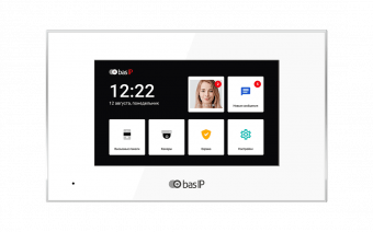 картинка Абонентский монитор BAS-IP AQ-07LL white от магазина Охранных систем и видеонаблюдения
