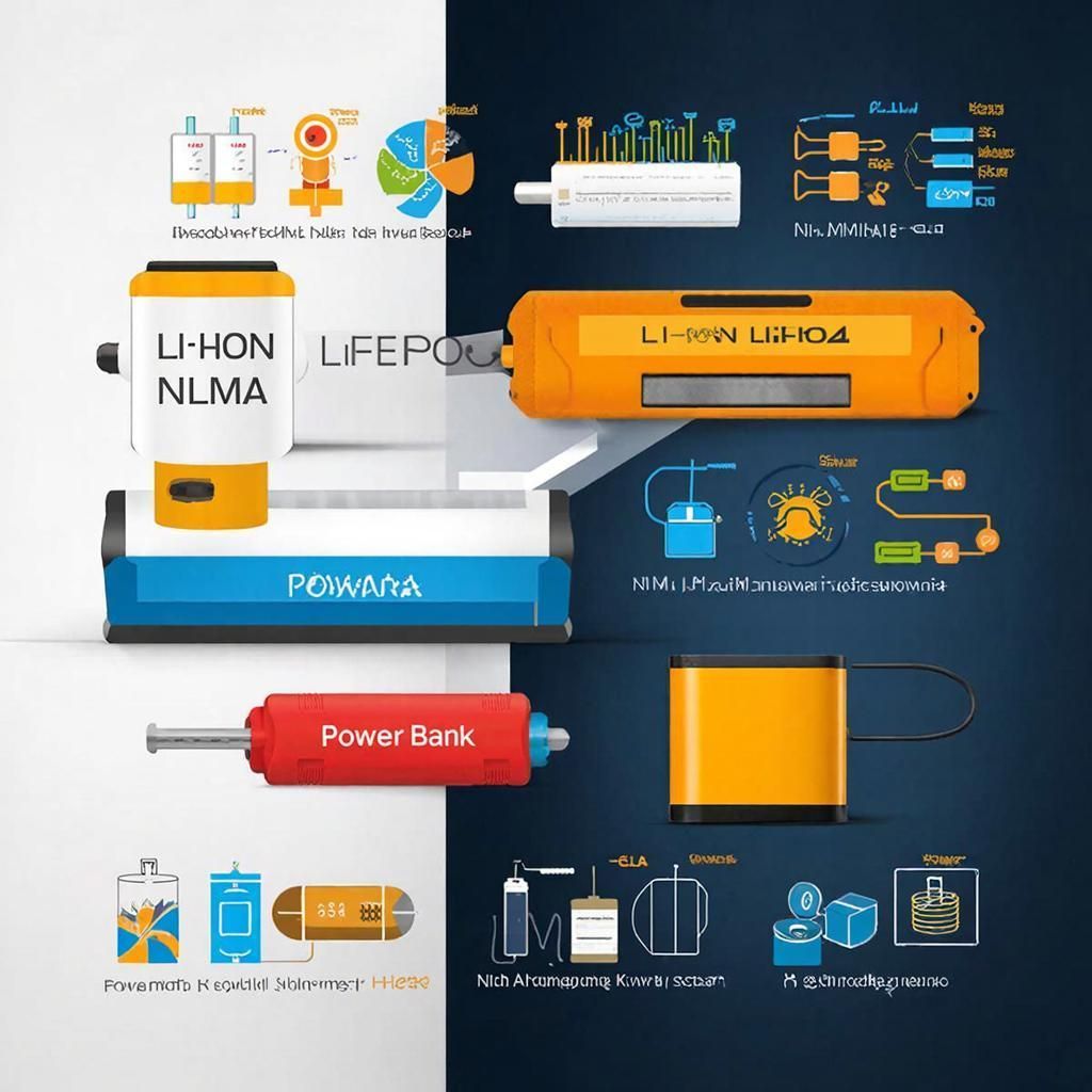 Какой аккумулятор выбрать для портативных источников питания и Power Bank