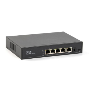 картинка Неуправляемый poe коммутатор СКАТ 4084 SKAT PoE-4G-1G-1S от магазина Охранных систем и видеонаблюдения