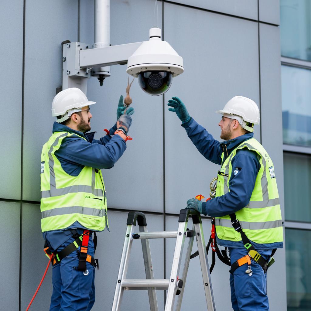 SEO-лендинг: услуги по монтажу видеонаблюдения для выборов — шаблон страницы под рынок