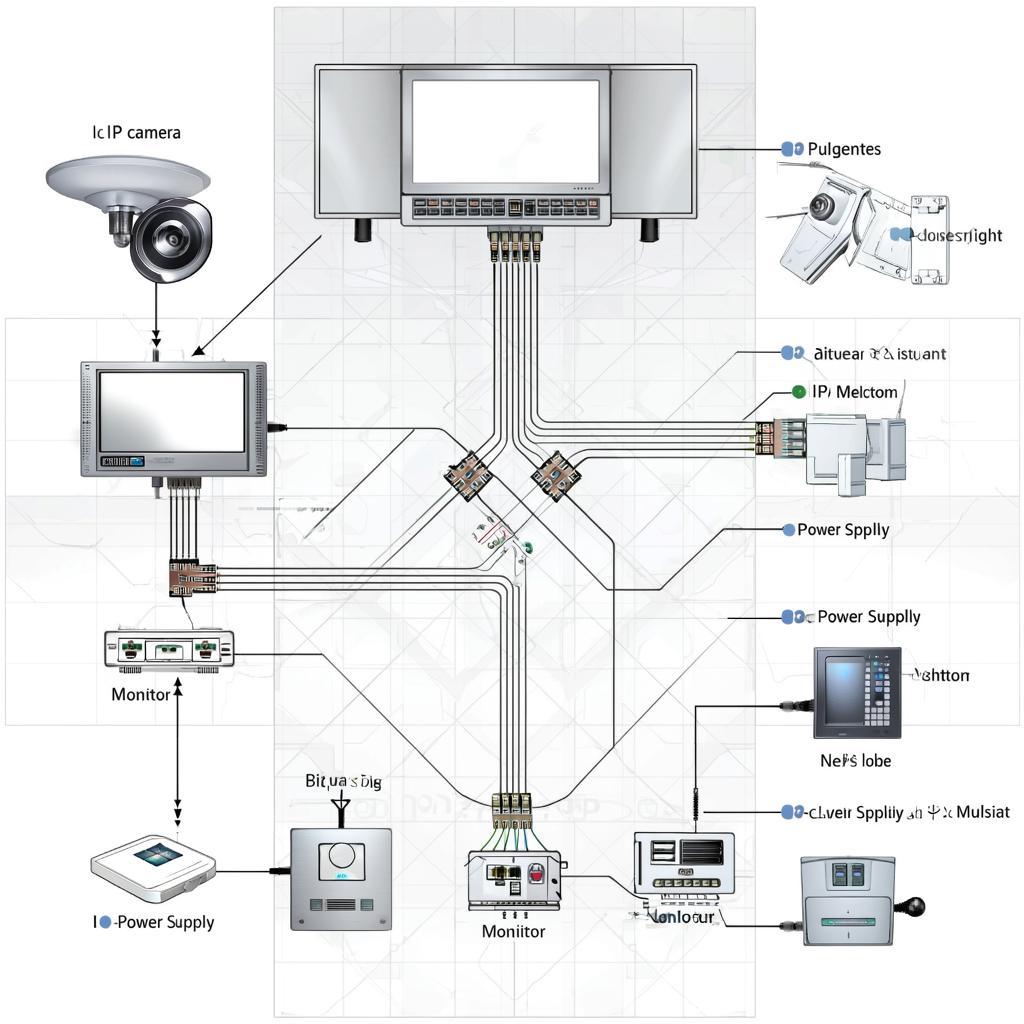 Схема подключения видеодомофона Tantos (Hikvision/Dahua/Neolight) — примеры