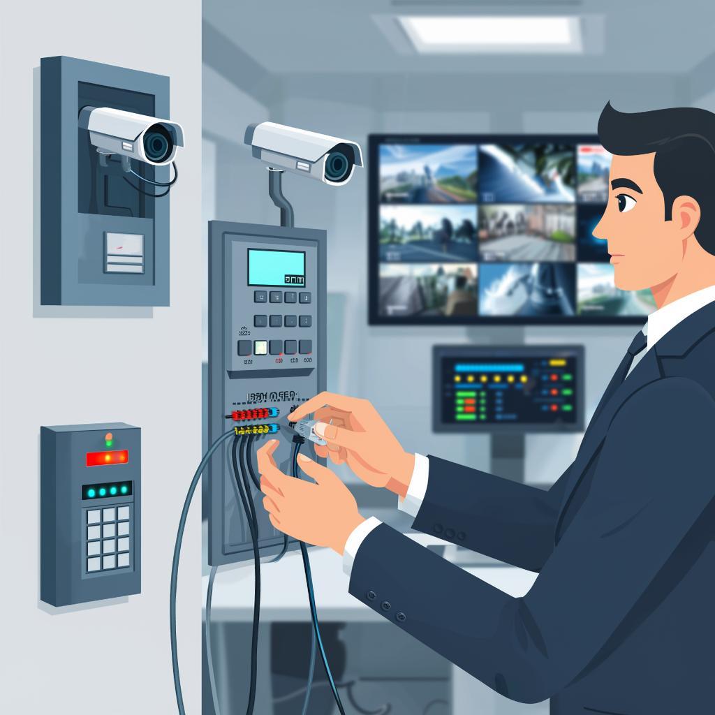 Как подключить видеонаблюдение к охранной сигнализации и СКУД