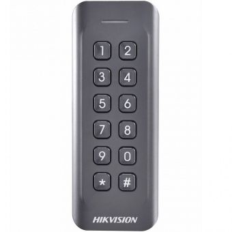 картинка Считыватель EM-Marine карт Hikvision DS-K1802EK с механической клавиатурой от магазина Охранных систем и видеонаблюдения