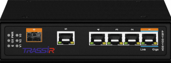 картинка РоЕ-коммутатор TRASSIR TR-NS15061S-150-4POE от магазина Охранных систем и видеонаблюдения