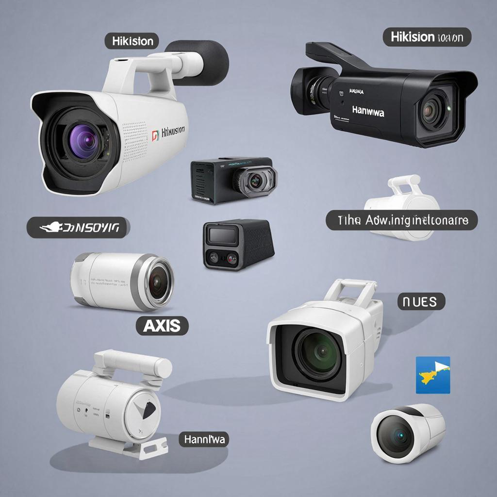 Сравнение производителей по камерам разных разрешений: Hikvision, Dahua, Axis, Hanwha