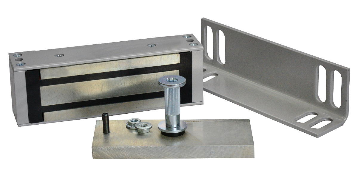 картинка Олевс М1-500 (Серый) Электромагнитный замок от магазина Охранных систем и видеонаблюдения