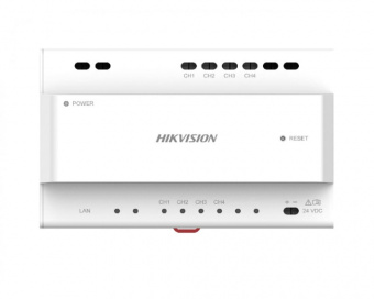 картинка Блок сопряжения Hikvision DS-KAD704 от магазина Охранных систем и видеонаблюдения