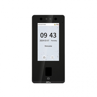 картинка Биометрический терминал ZKTeco SenseFace 4B от магазина Охранных систем и видеонаблюдения