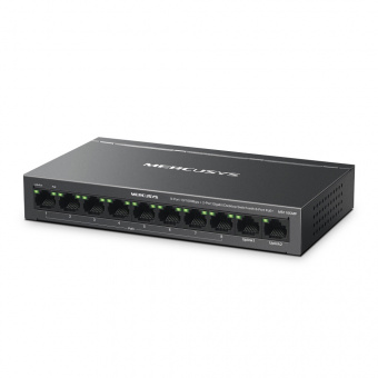 картинка PoE-коммутатор MS110CMP Mercusys от магазина Охранных систем и видеонаблюдения