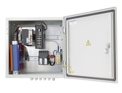 картинка Уличный коммутатор OSNOVO OS-44TB1(SW-80802/ILS(port 90W)) от магазина Охранных систем и видеонаблюдения