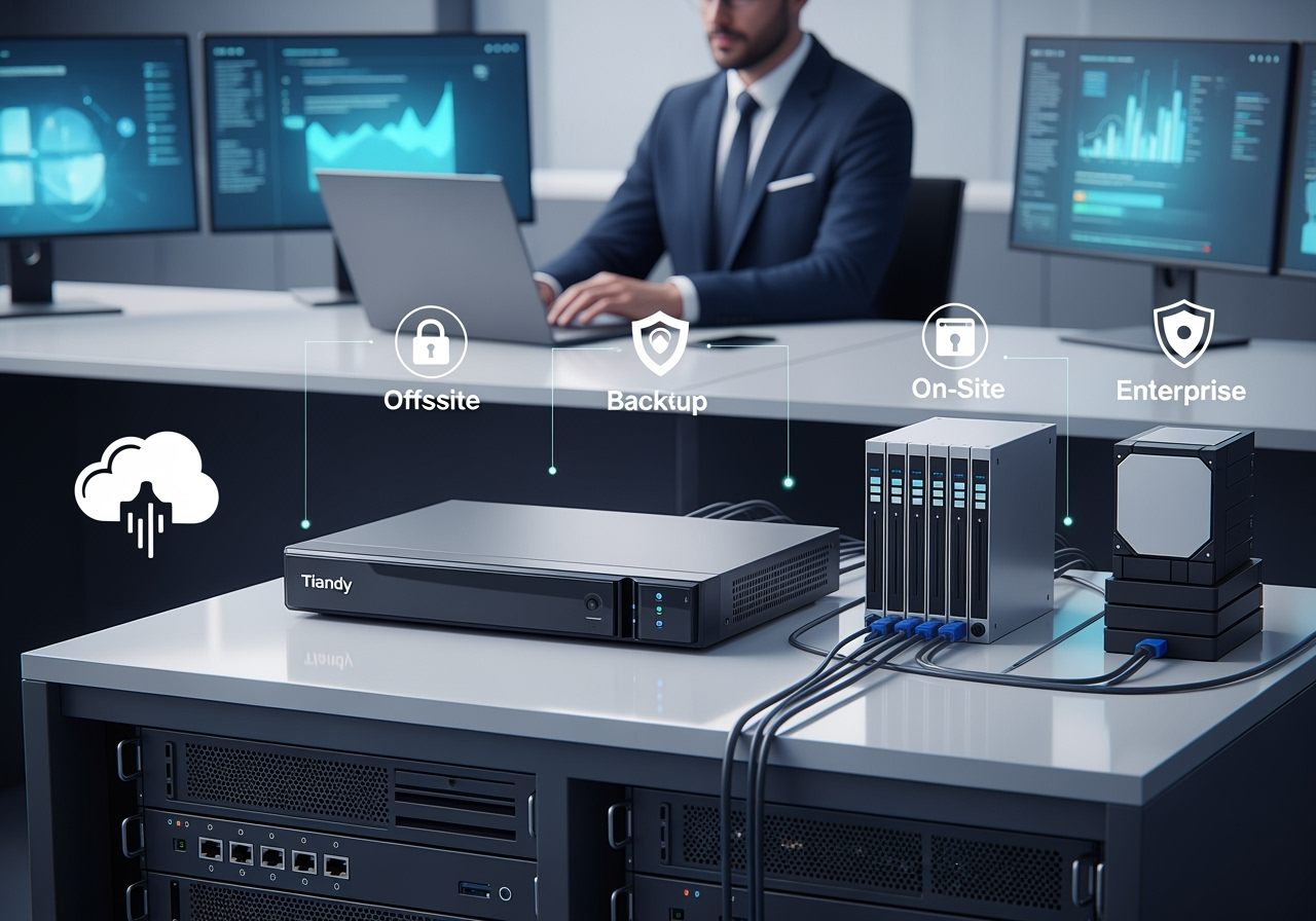 Лучшие практики для резервного копирования видео с Tiandy NVR