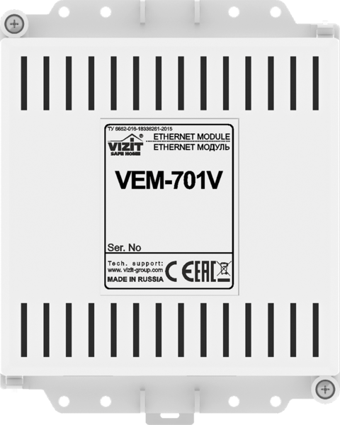 картинка VEM-701V Ethernet модуль от магазина Охранных систем и видеонаблюдения