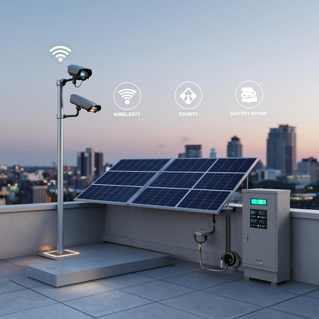 Солнечные панели для беспроводных камер: расчет автономности и подбор оборудования