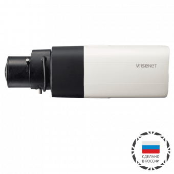 картинка Smart IP-камера Wisenet XNB-6005/CRU без объектива с WDR 150 дБ от магазина Охранных систем и видеонаблюдения