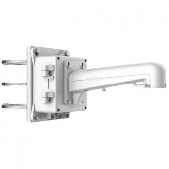 картинка Кронштейн HikVision DS-1602ZJ-box-pole для крепления SpeedDome-камер на столб от магазина Охранных систем и видеонаблюдения