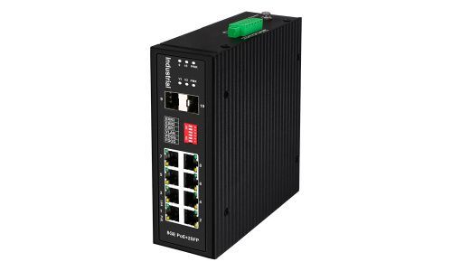 картинка NS-SW-8G2G-P/I Промышленный HiPoE коммутатор NST Gigabit Ethernet на 8GE PoE + 2 GE SFP порта. от магазина Охранных систем и видеонаблюдения