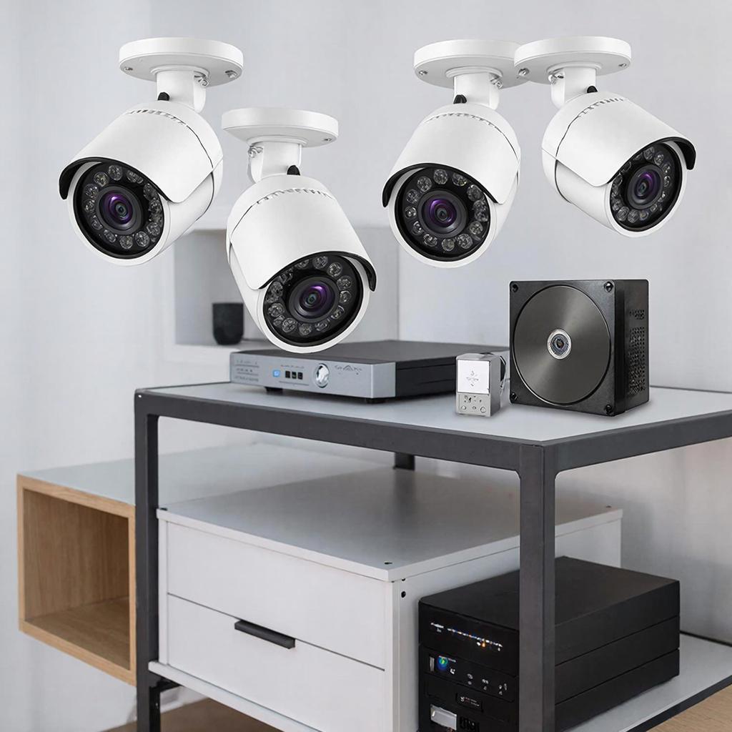 Цена системы видеонаблюдения для частного дома с IP-камерами 4K