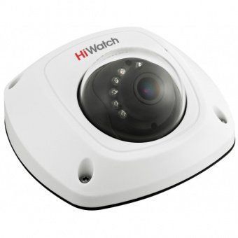 картинка 2Мп HD-TVI мини-купольная камера HiWatch DS-T251 с ИК-подсветкой для офисов и ритейла от магазина Охранных систем и видеонаблюдения