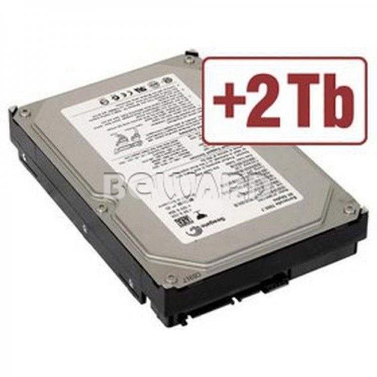 картинка BRVX-1 Установка дополнительного жесткого диска 2 ТБ от магазина Охранных систем и видеонаблюдения