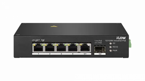 картинка Сетевой коммутатор iFLOW F-SW-IU406HPOE от магазина Охранных систем и видеонаблюдения