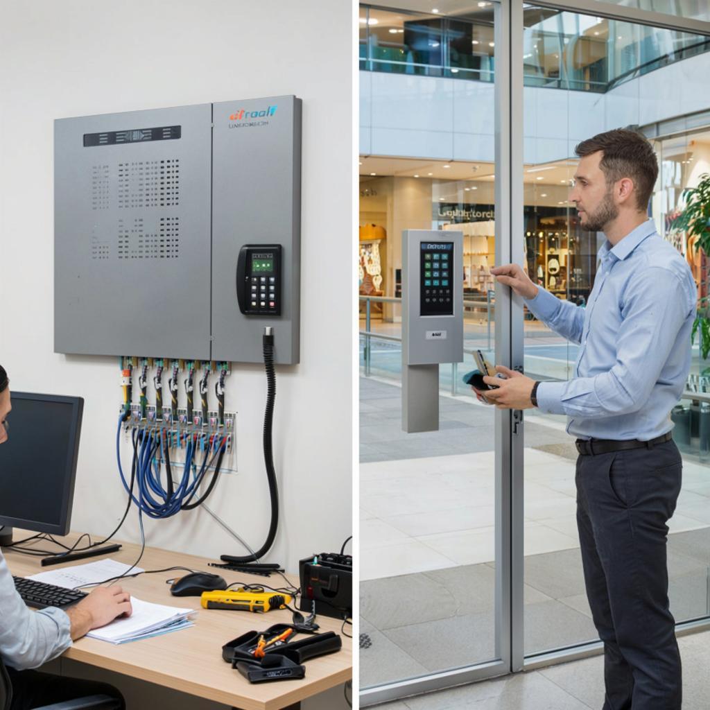 Практические кейсы: установка домофона Цифрал в офисе и ТЦ