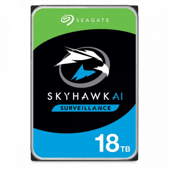 картинка 3.5" HDD 18 Тбайт Seagate SkyHawk AI ST18000VE002 от магазина Охранных систем и видеонаблюдения