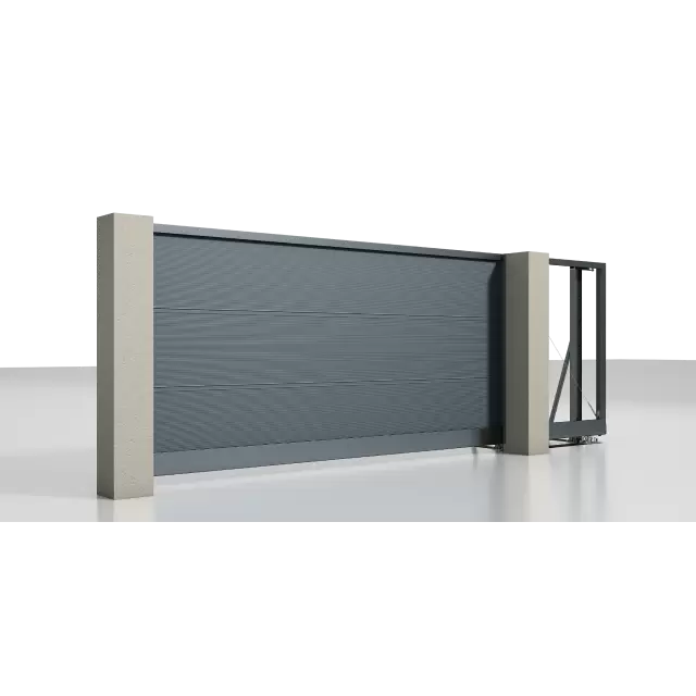 картинка Откатные ворота ALUTECH Prestige 5 метров от магазина Охранных систем и видеонаблюдения