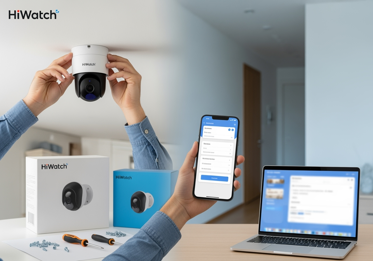 Установка и настройка камеры HiWatch: пошаговая инструкция для новичков
